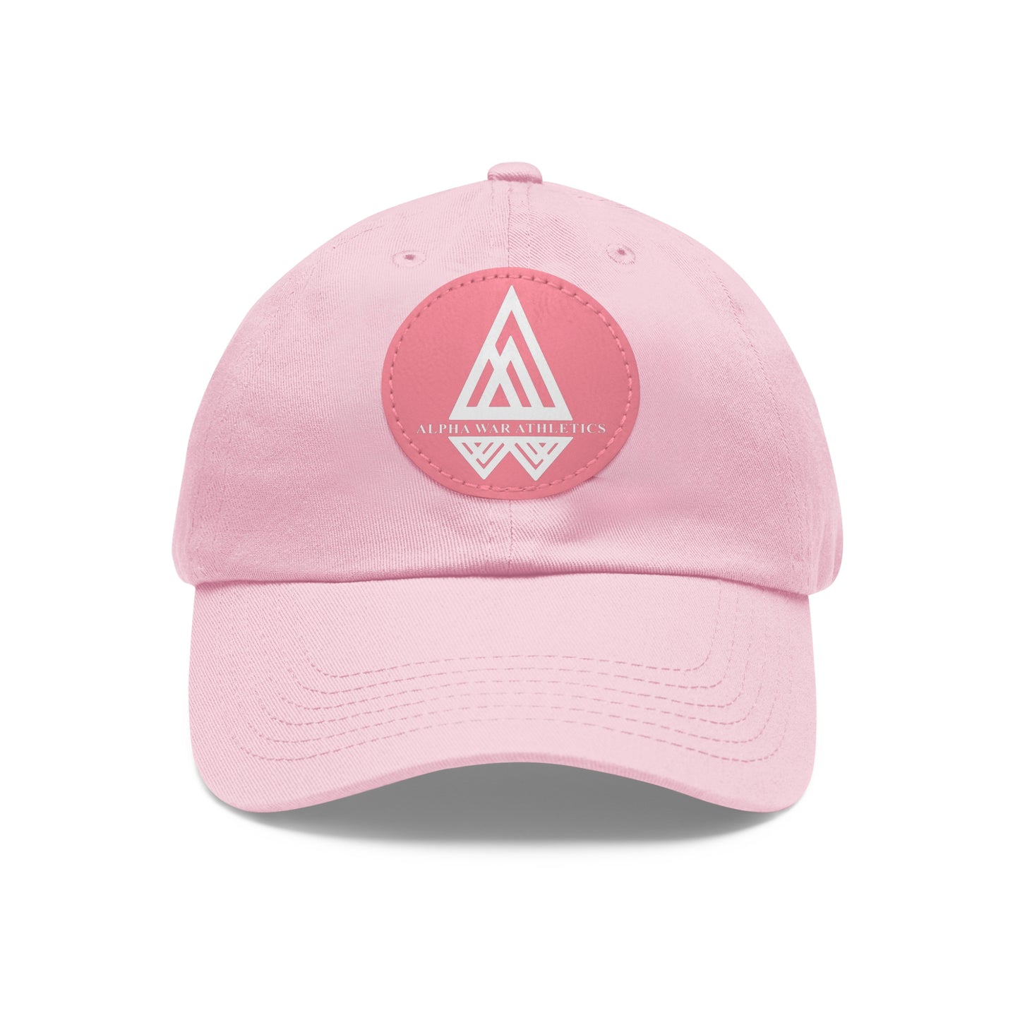 Alpha War Athletics Dad Hat with Leather Patch