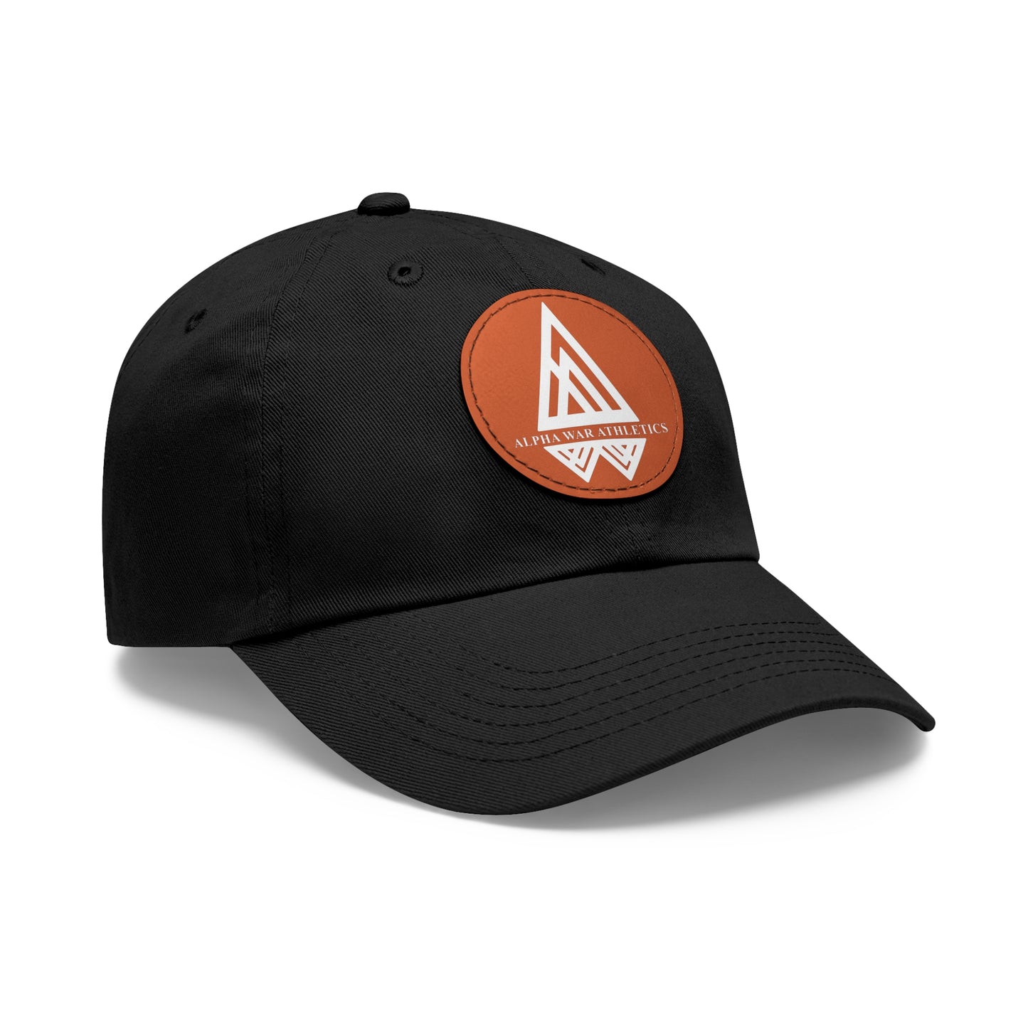 Alpha War Athletics Dad Hat with Leather Patch