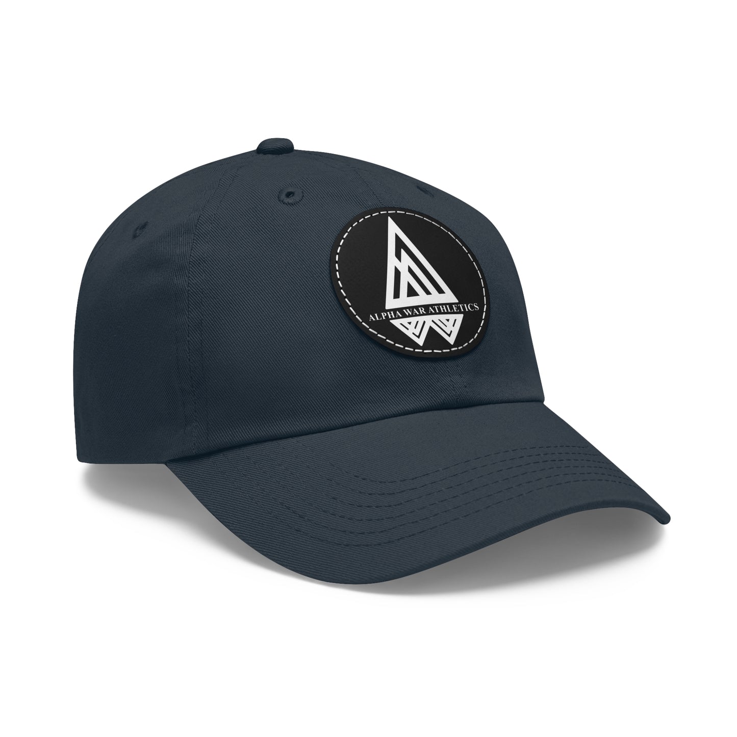 Alpha War Athletics Dad Hat with Leather Patch