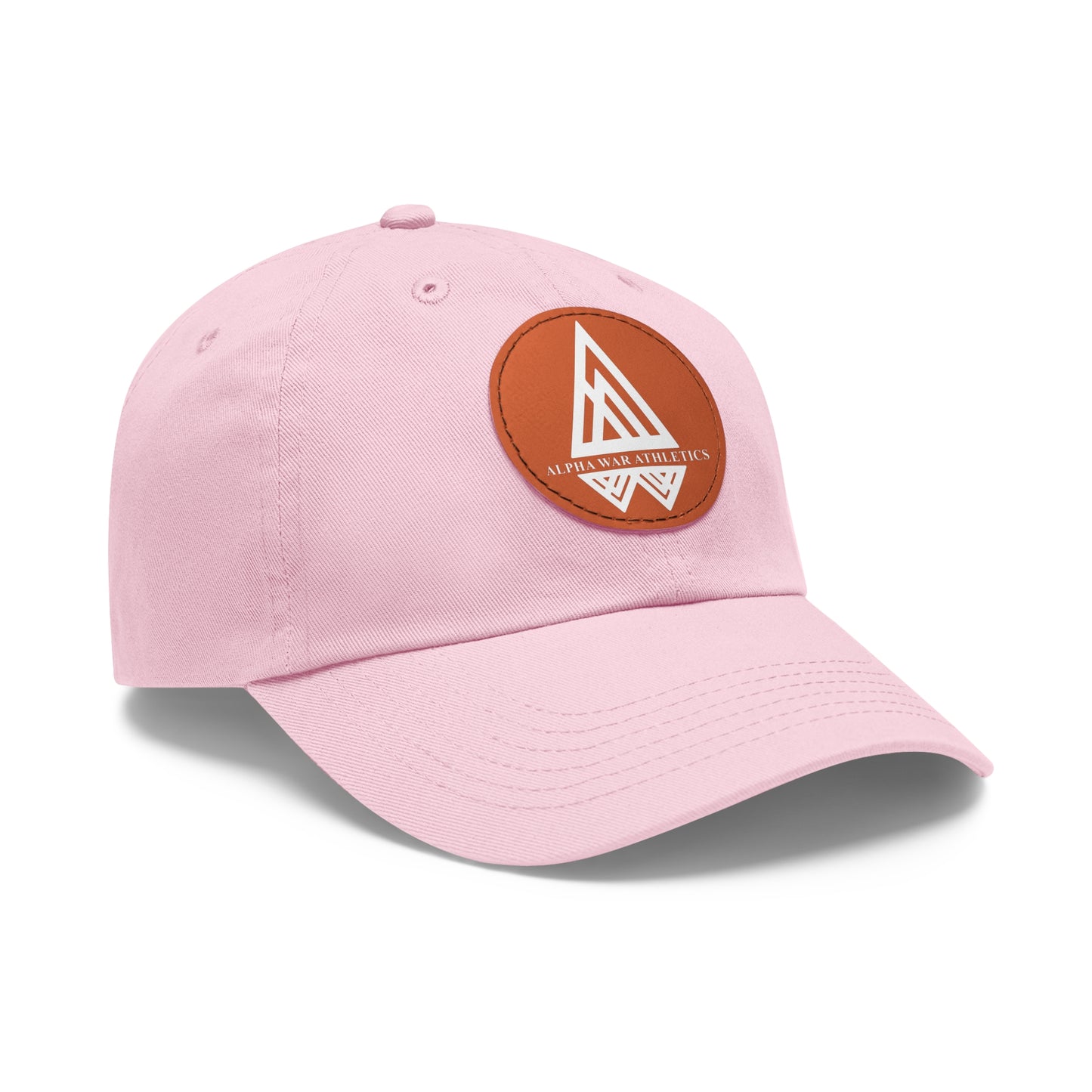 Alpha War Athletics Dad Hat with Leather Patch