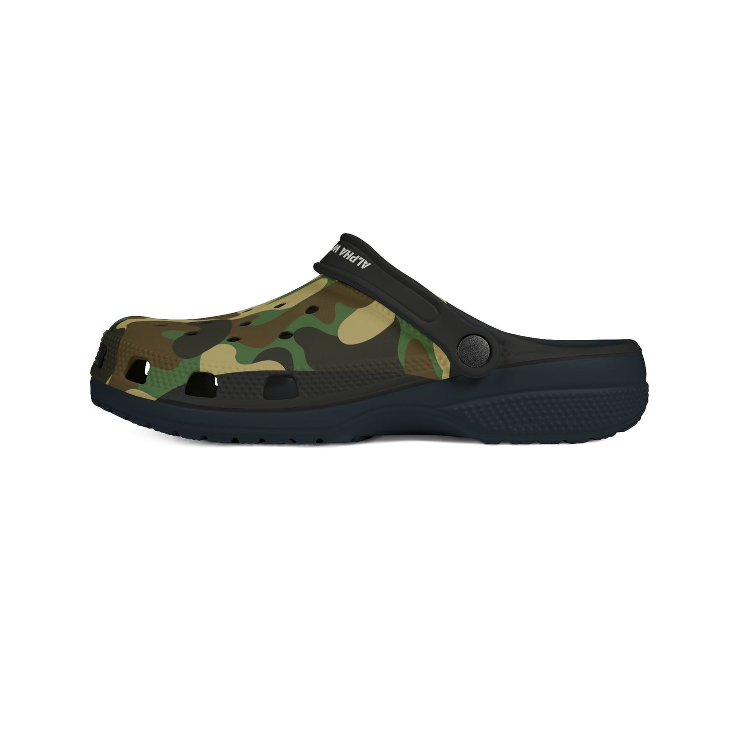 ALPHA WAR Camouflage EVA Foam Crocs