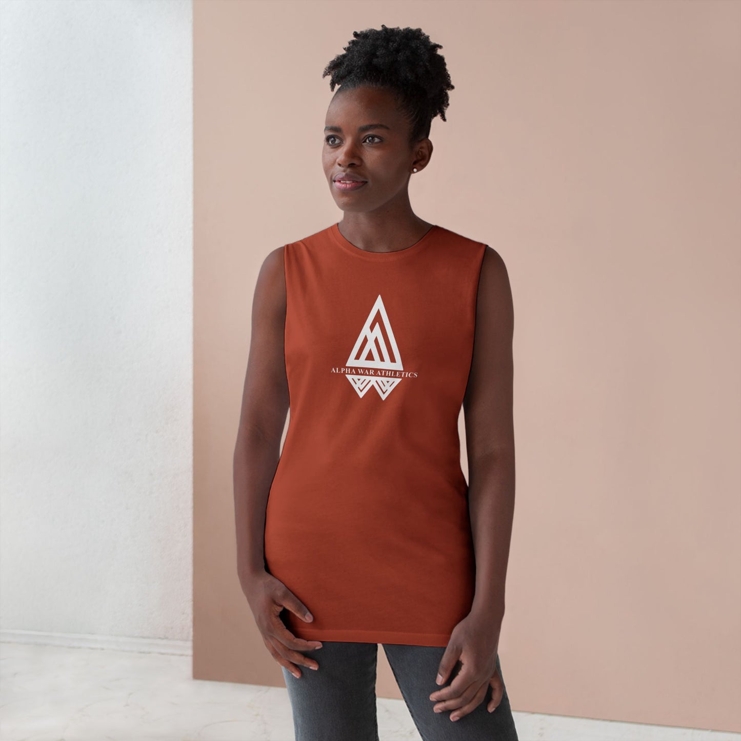 Alpha War Athletics Unisex Barnard Tank - Stylish Workout Gear for Active Lifestyles