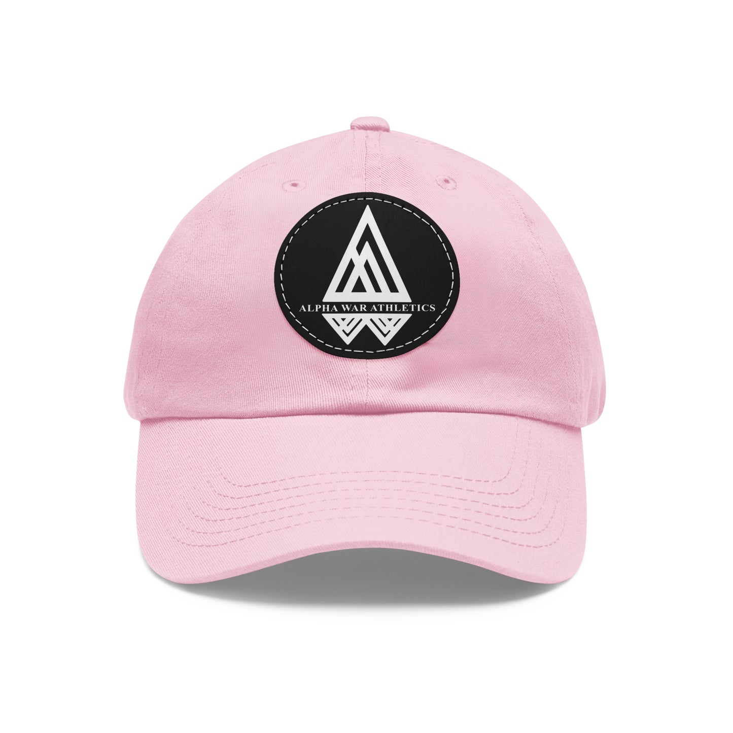 Alpha War Athletics Dad Hat with Leather Patch