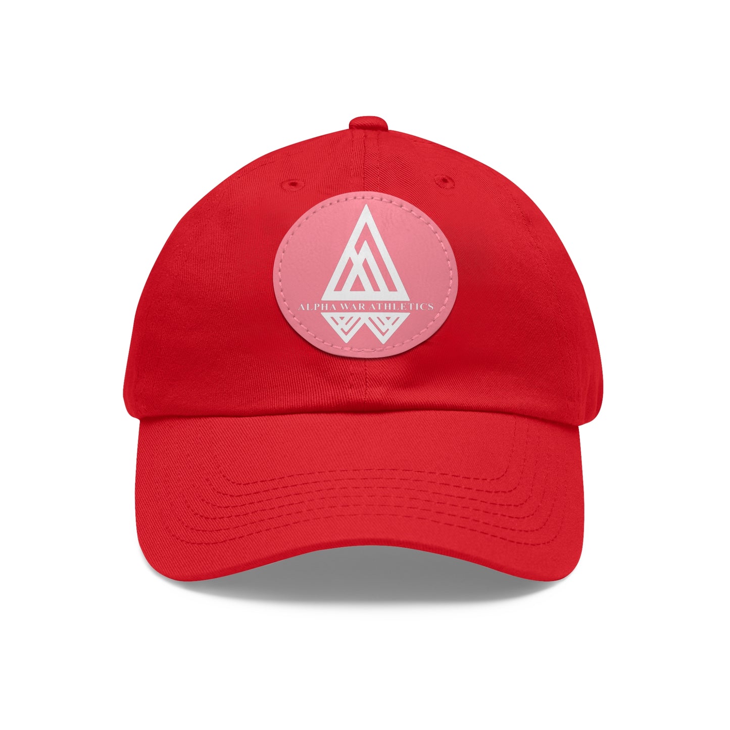 Alpha War Athletics Dad Hat with Leather Patch