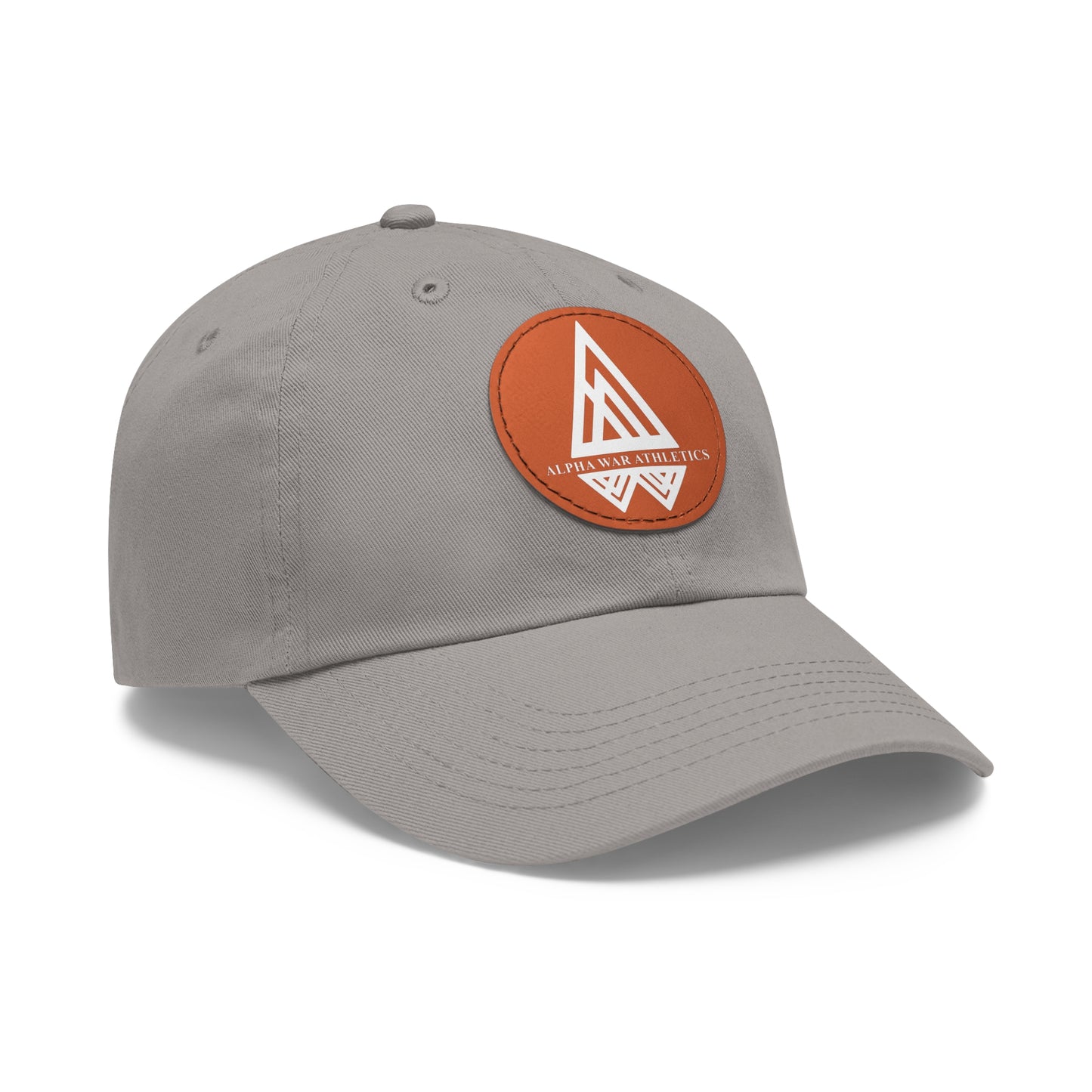 Alpha War Athletics Dad Hat with Leather Patch