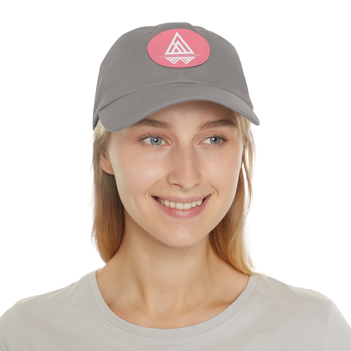 Alpha War Athletics Dad Hat with Leather Patch