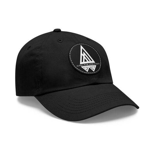 Alpha War Athletics Dad Hat with Leather Patch