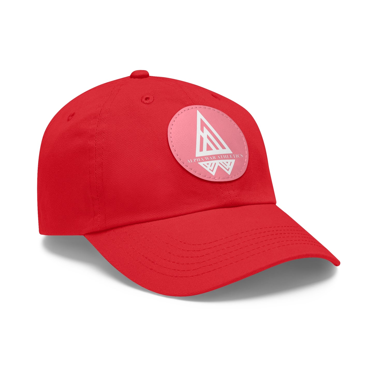 Alpha War Athletics Dad Hat with Leather Patch