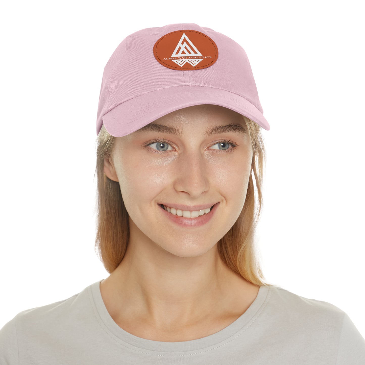 Alpha War Athletics Dad Hat with Leather Patch