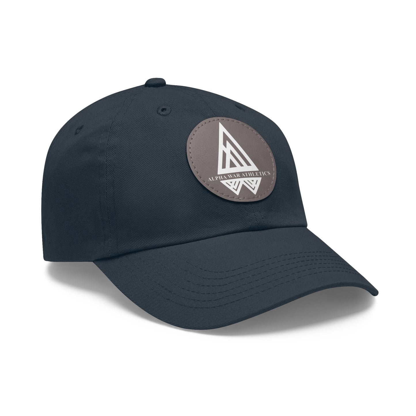 Alpha War Athletics Dad Hat with Leather Patch