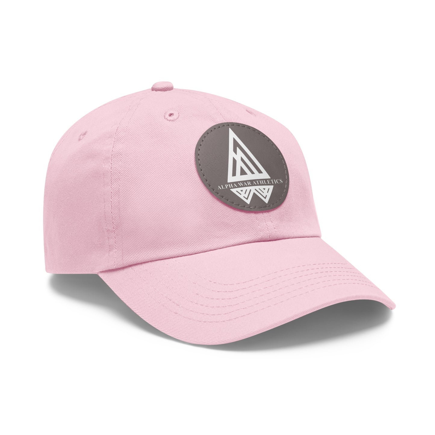 Alpha War Athletics Dad Hat with Leather Patch