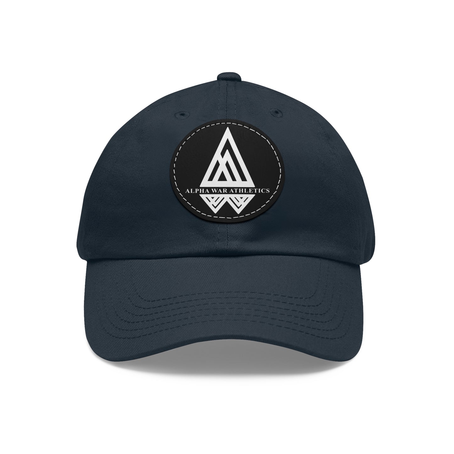 Alpha War Athletics Dad Hat with Leather Patch