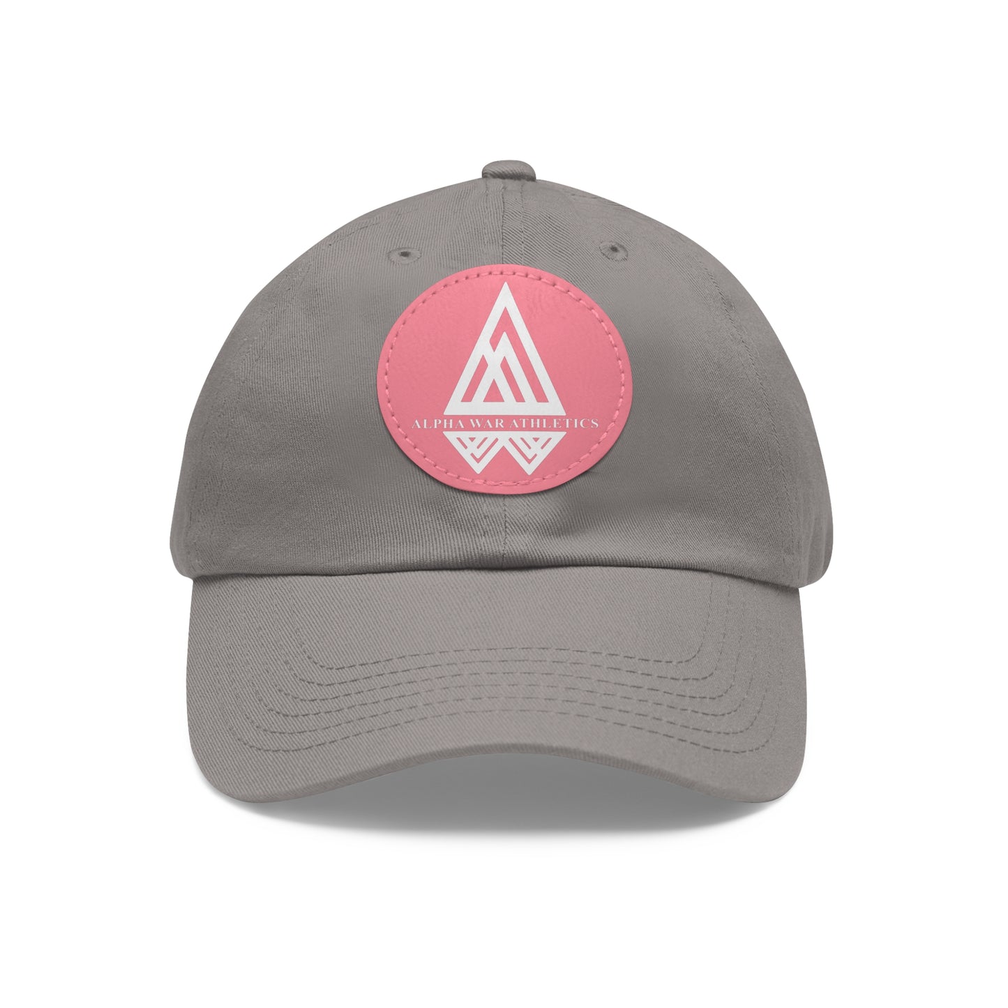 Alpha War Athletics Dad Hat with Leather Patch