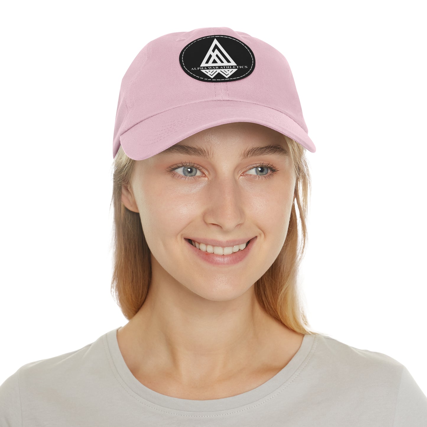 Alpha War Athletics Dad Hat with Leather Patch