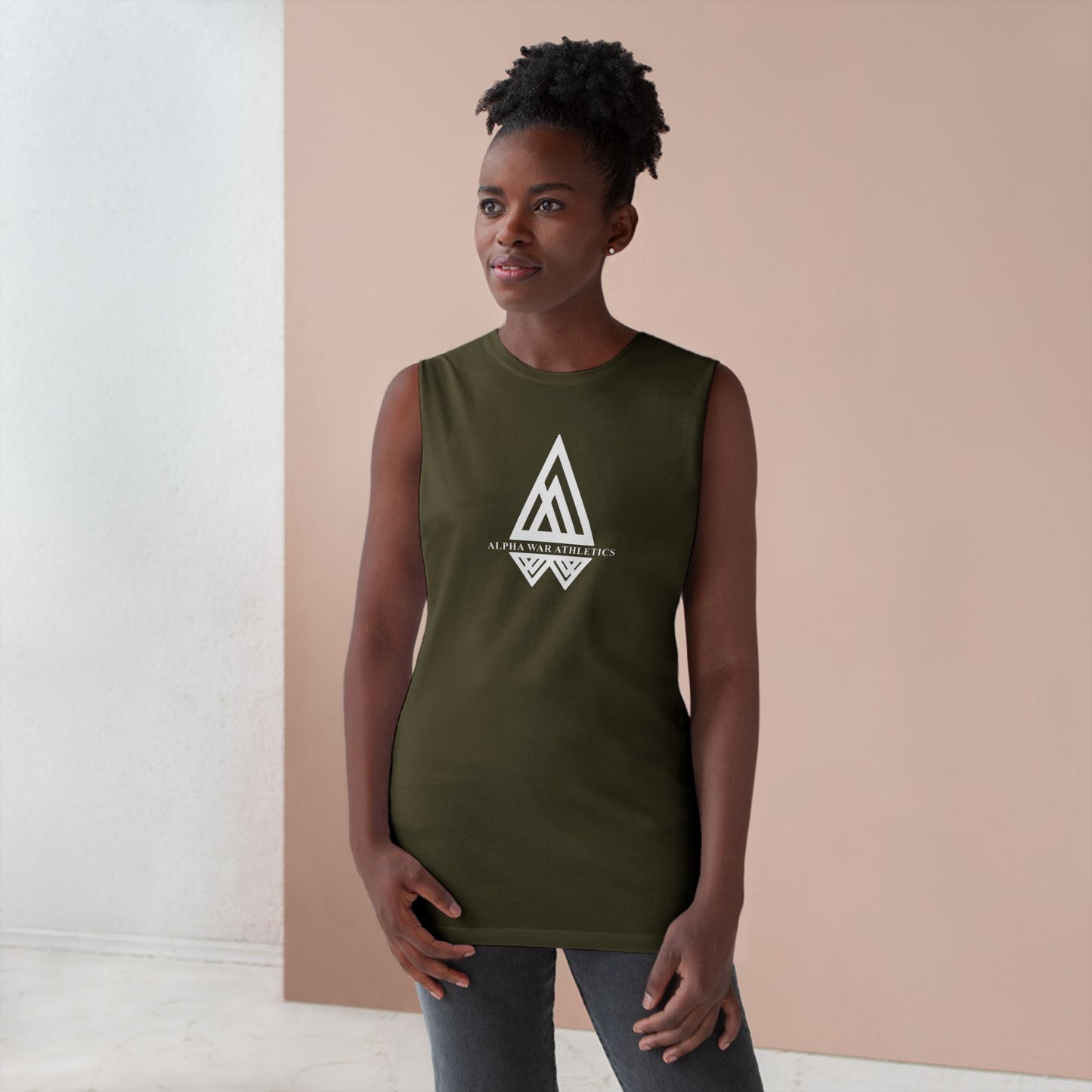 Alpha War Athletics Unisex Barnard Tank - Stylish Workout Gear for Active Lifestyles