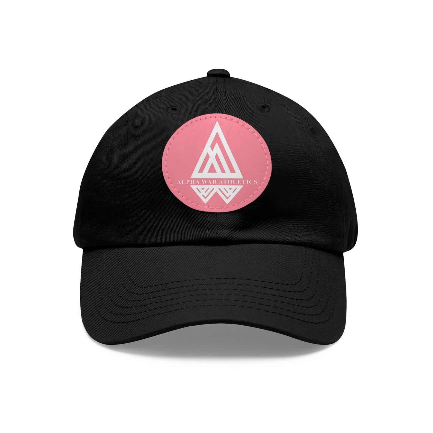 Alpha War Athletics Dad Hat with Leather Patch