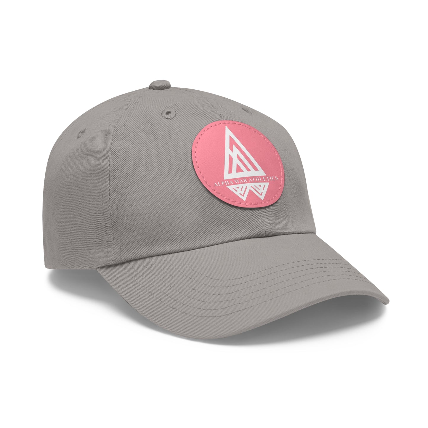 Alpha War Athletics Dad Hat with Leather Patch