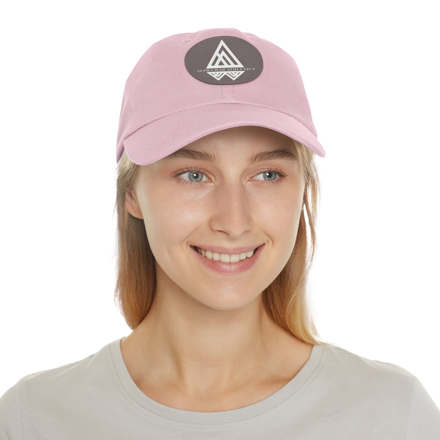 Alpha War Athletics Dad Hat with Leather Patch