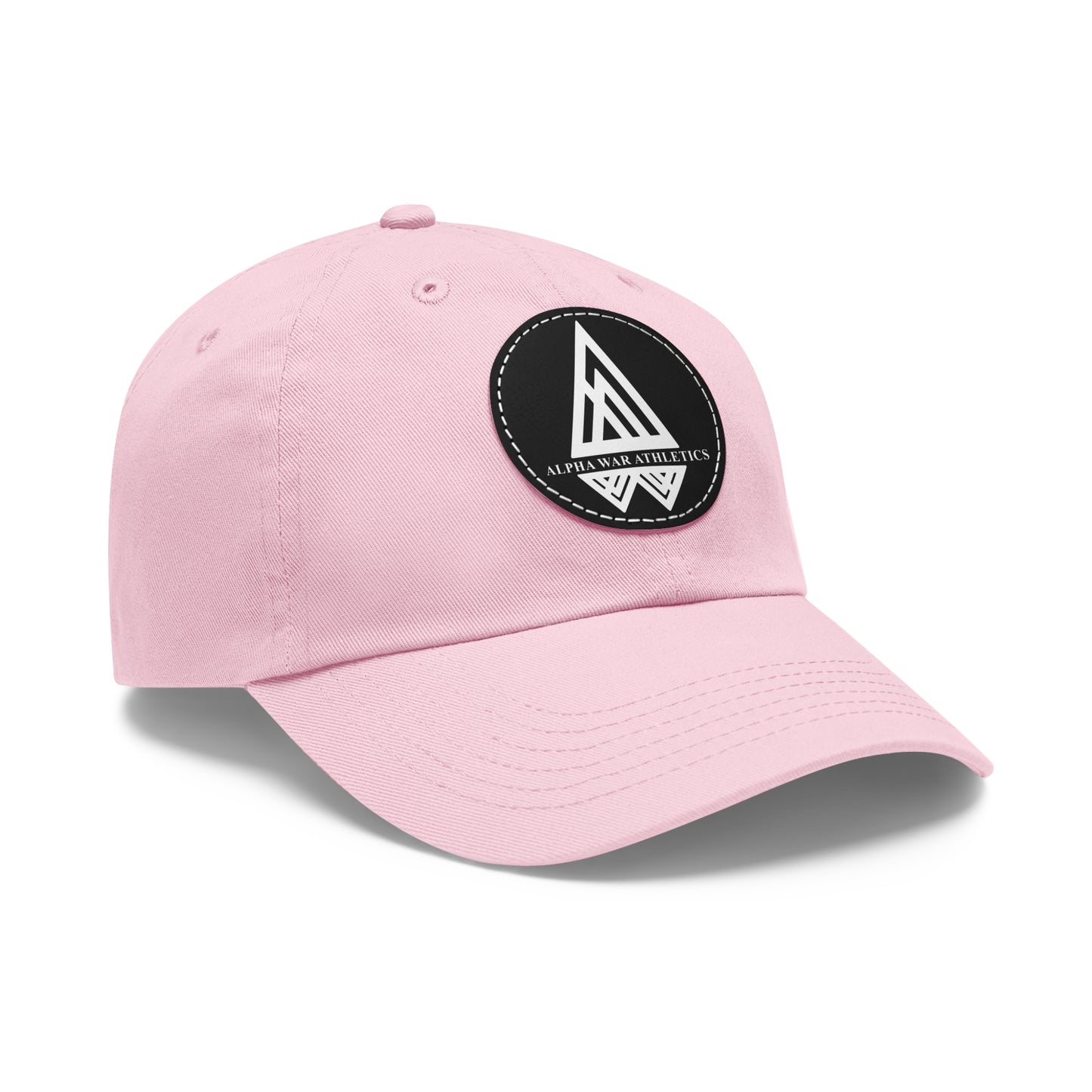 Alpha War Athletics Dad Hat with Leather Patch