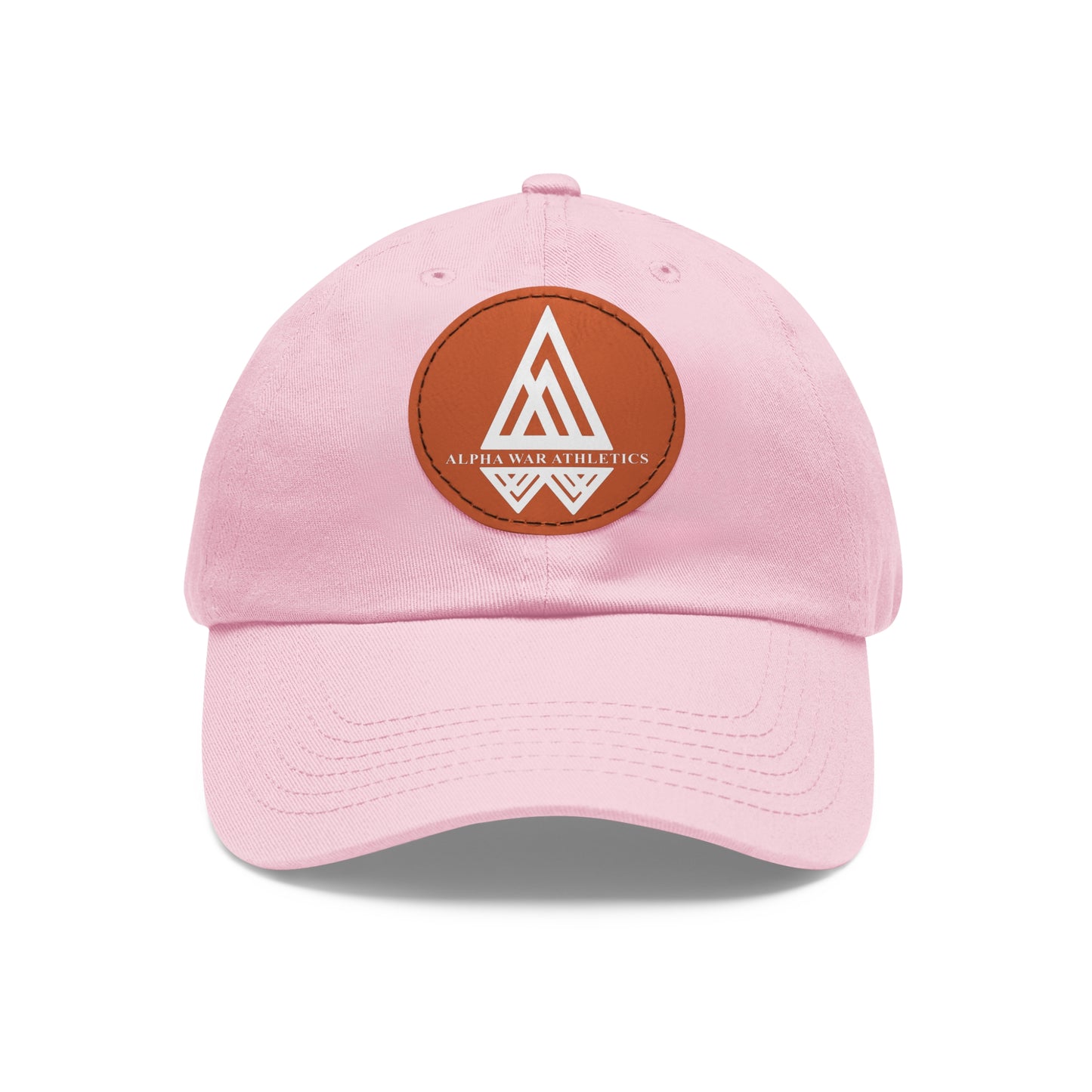 Alpha War Athletics Dad Hat with Leather Patch