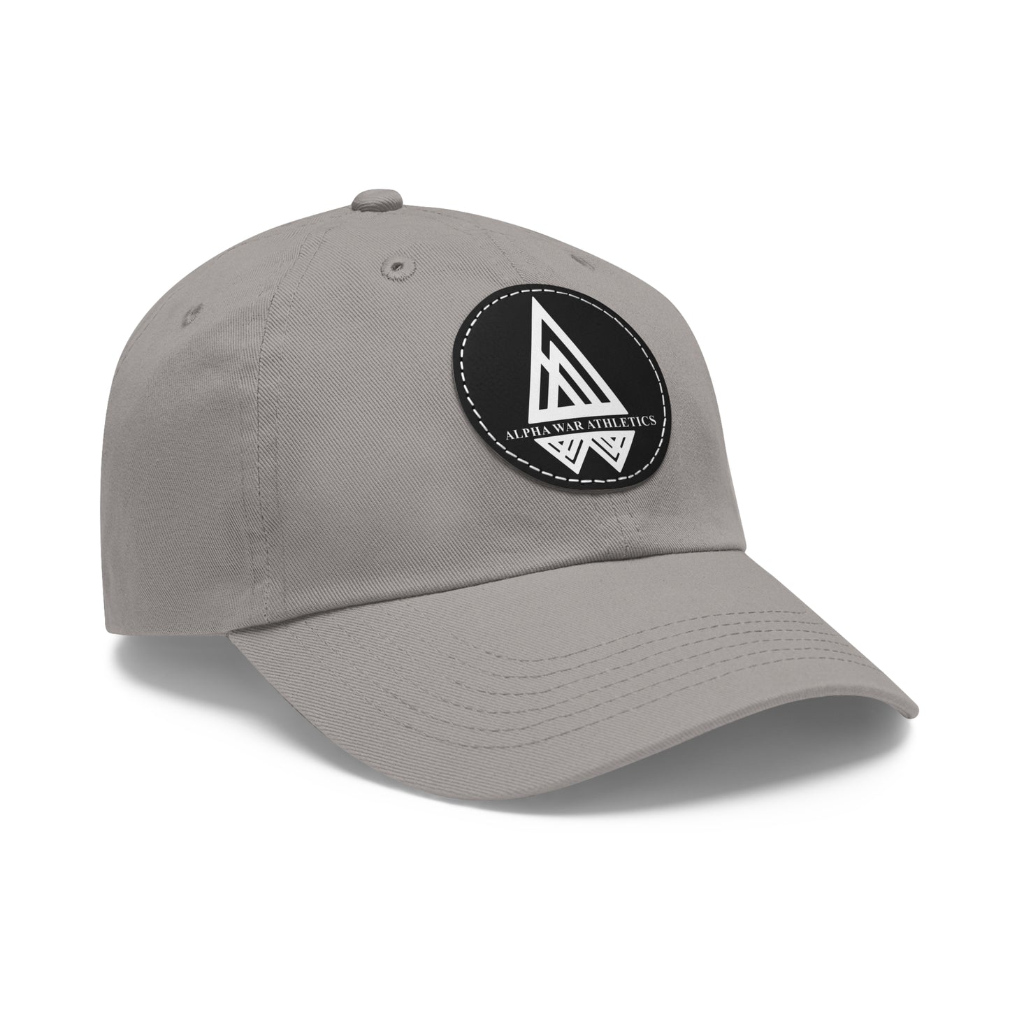 Alpha War Athletics Dad Hat with Leather Patch